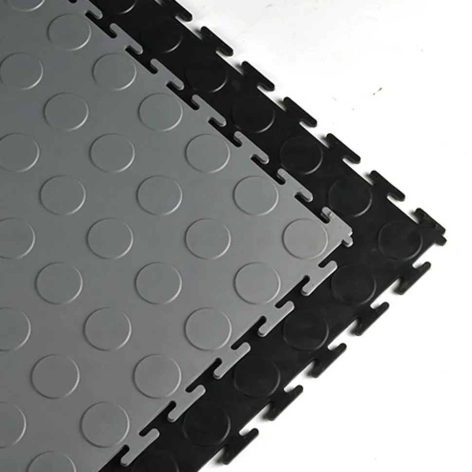 SupraTile T-Joint Coin Black/Grays 6.5 mm x 20x20 Inches Case of 10