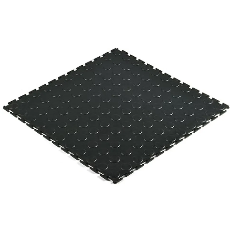 SupraTile T-Joint Coin Black/Grays 6.5 mm x 20x20 Inches Case of 10