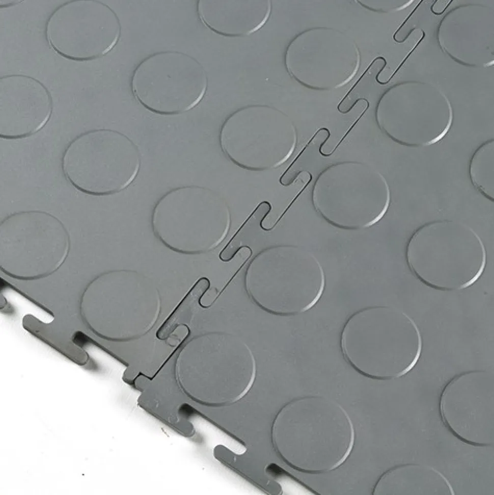 SupraTile T-Joint Coin Black/Grays 6.5 mm x 20x20 Inches Case of 10