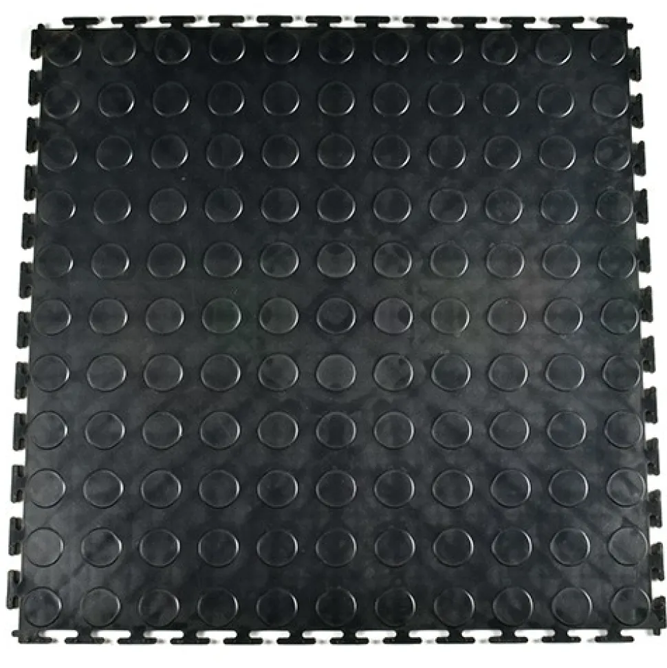 SupraTile T-Joint Coin Black/Grays 6.5 mm x 20x20 Inches Case of 10