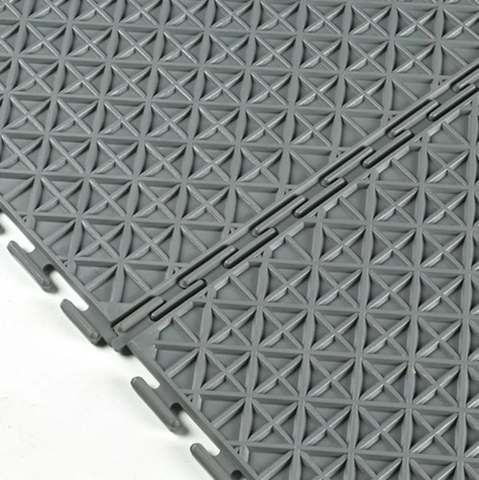 SupraTile T-Joint Coin Black/Grays 6.5 mm x 20x20 Inches Case of 10