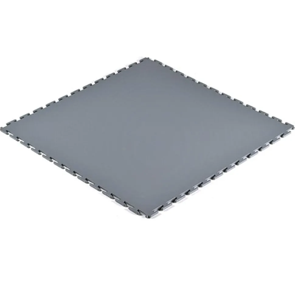 SupraTile T-Joint Textured Black/Grays 6.5 mm x 20x20 Inches Case of 10