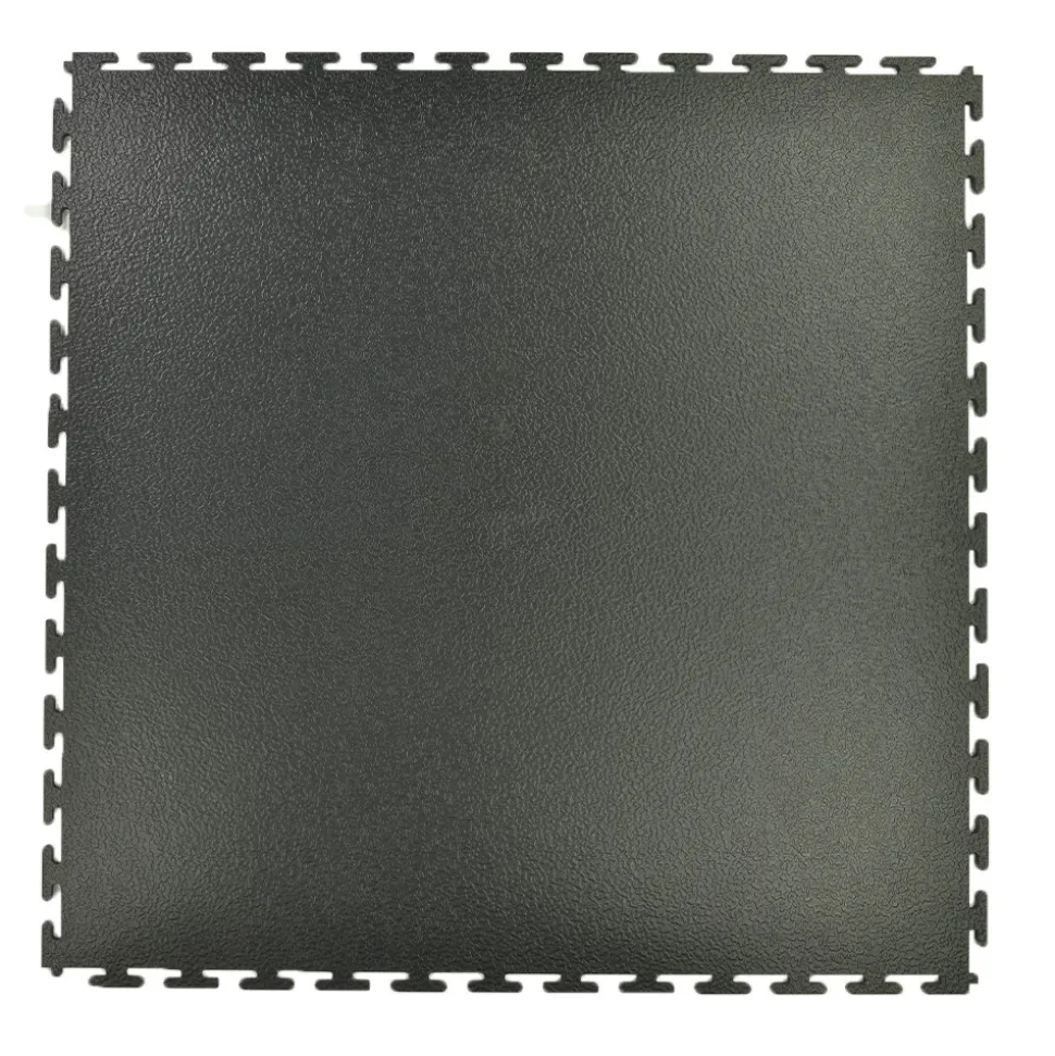 SupraTile T-Joint Textured Black/Grays 6.5 mm x 20x20 Inches Case of 10