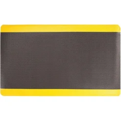 Supreme Sliptech Anti-Fatigue Mat Black/Yellow 3x10 feet