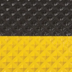 Supreme Sliptech Anti-Fatigue Mat Black/Yellow 3x60 feet