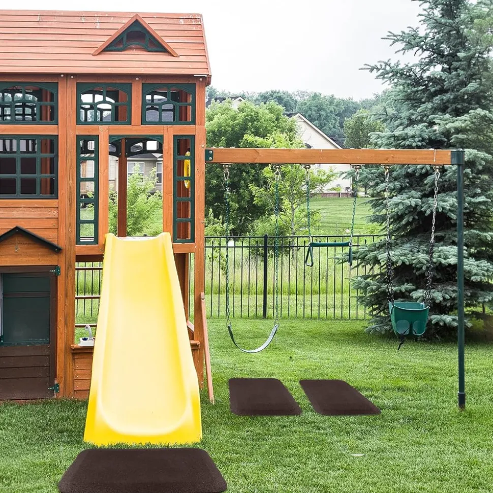 Swing Set Rubber Mat Standard 24x40 x 1 Inch