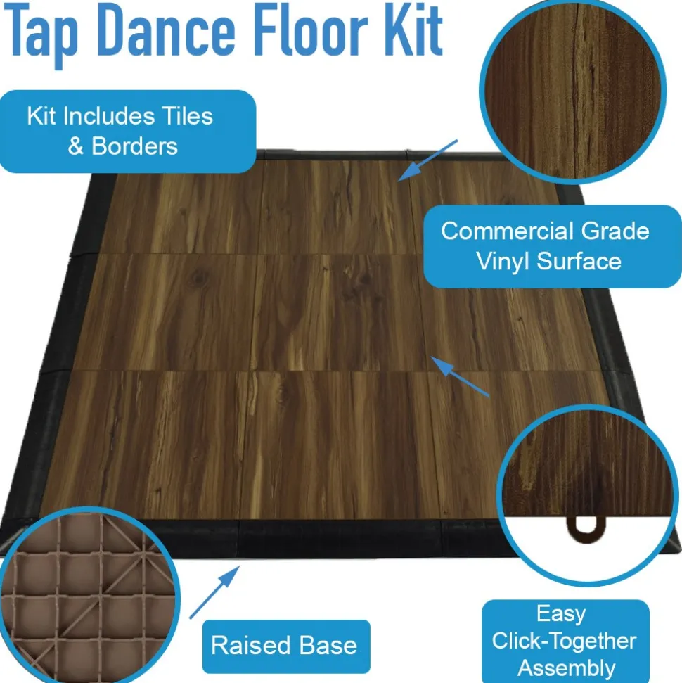 Tap Dance Floor Kit 5/8 Inch x 5x5 Ft.