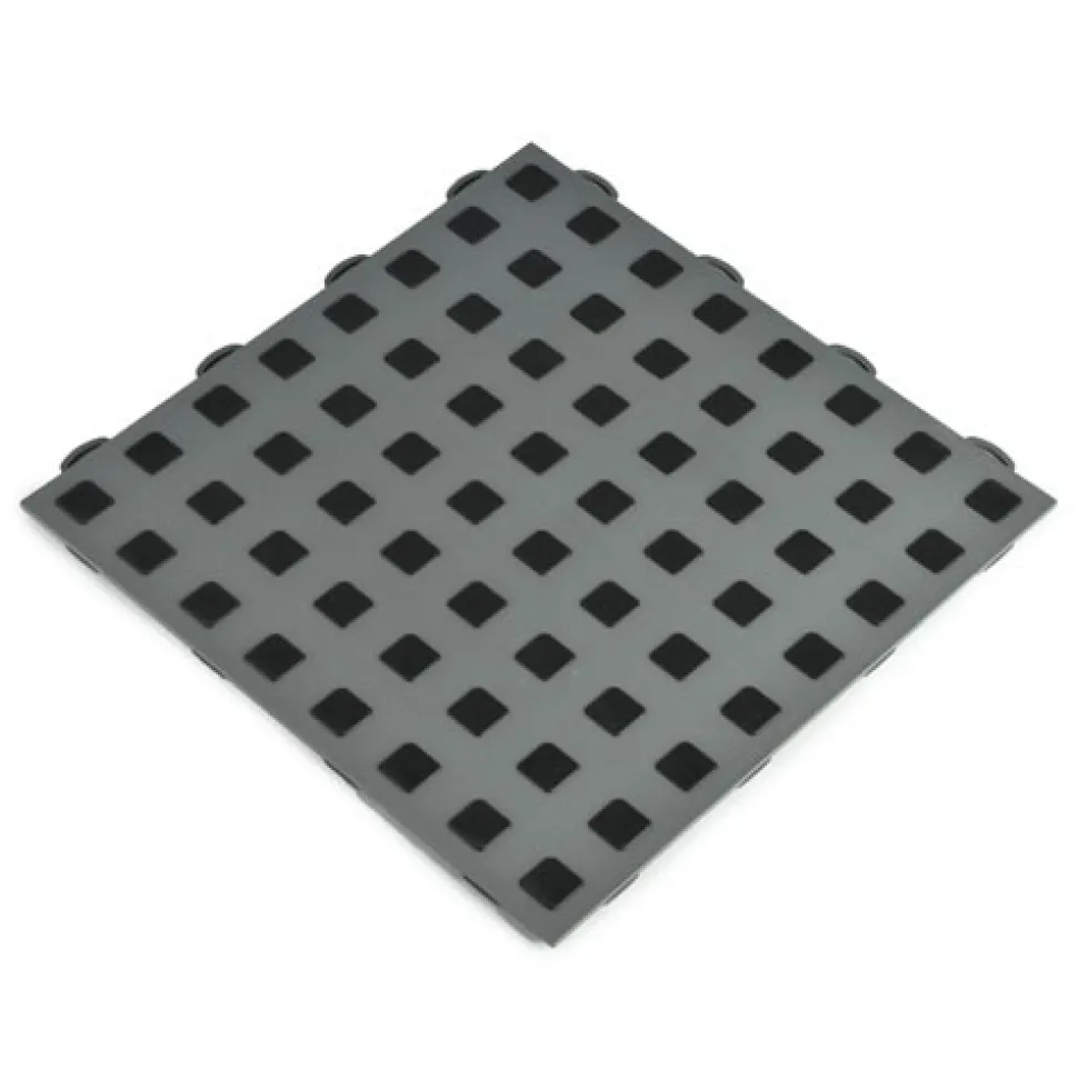 TechFloor Premium Garage Tile with Traction Top Carton of 10