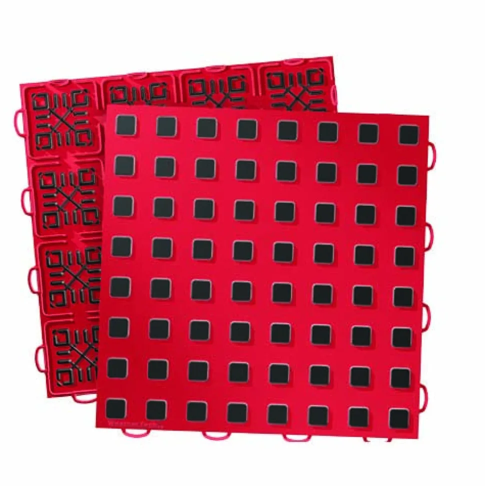 TechFloor Premium Garage Tile with Traction Top Carton of 10