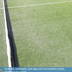 Tennis Court Artificial Turf Roll 3/4 Inch x 15 Ft. Wide Per SF