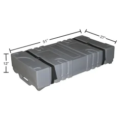 Trade Show 10 Ft. x 10 Ft. Shipping and Storage Case with Wheels
