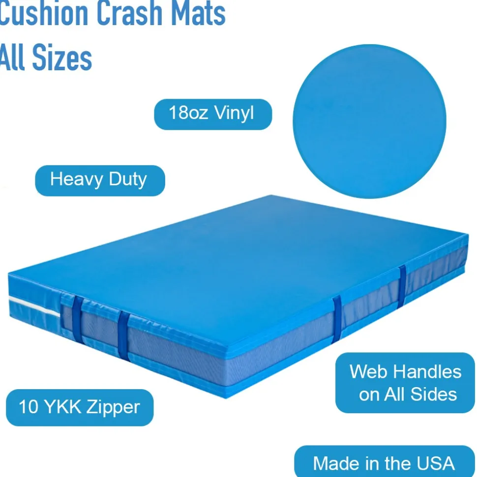 Training Crash Mat Single Fold 5x10 Ft. x 4 Inch