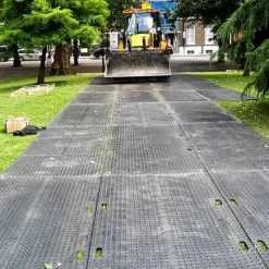 TrakMat Ground Cover Mat Black 1/2 Inch x 44 Inches x 8 Ft.