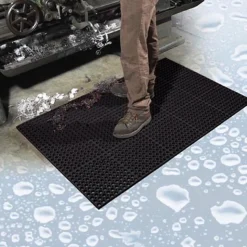 TruTread Black Perforated Mat 3x15 Feet