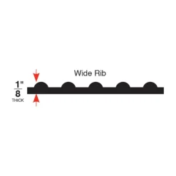 Tuff Foot Industrial Runner Wide Ribbed 2x105 Feet