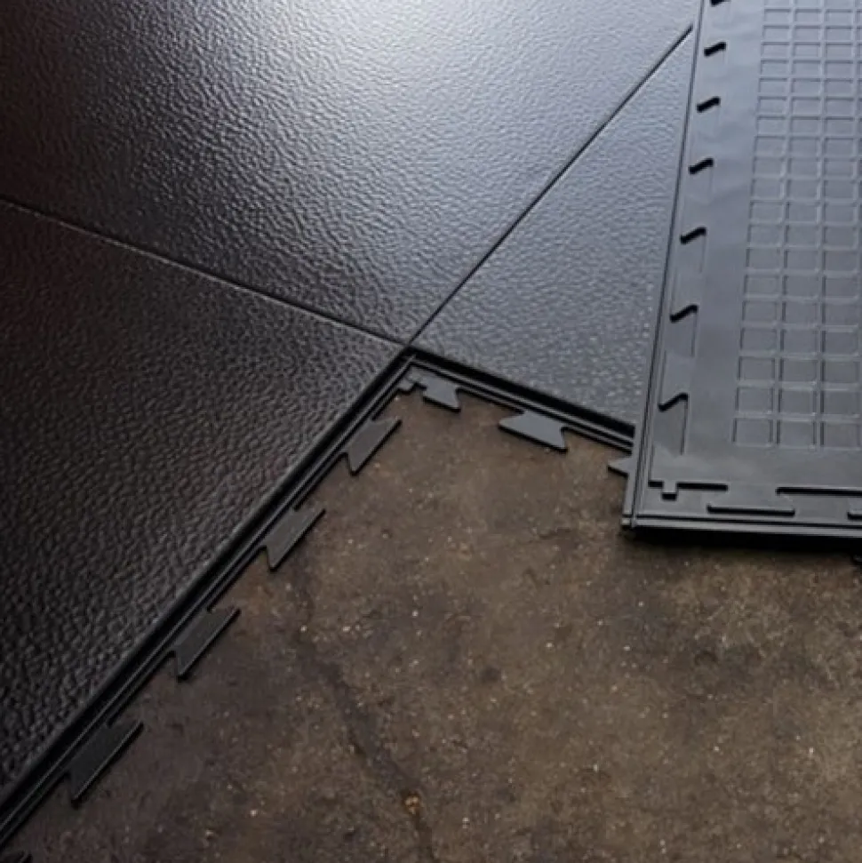 Tuff Seal Warehouse Garage Floor Tile Black