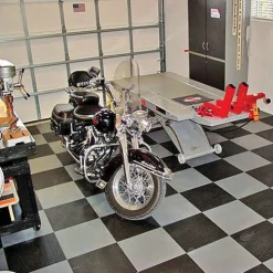 Tuff Seal Warehouse Garage Floor Tile Black