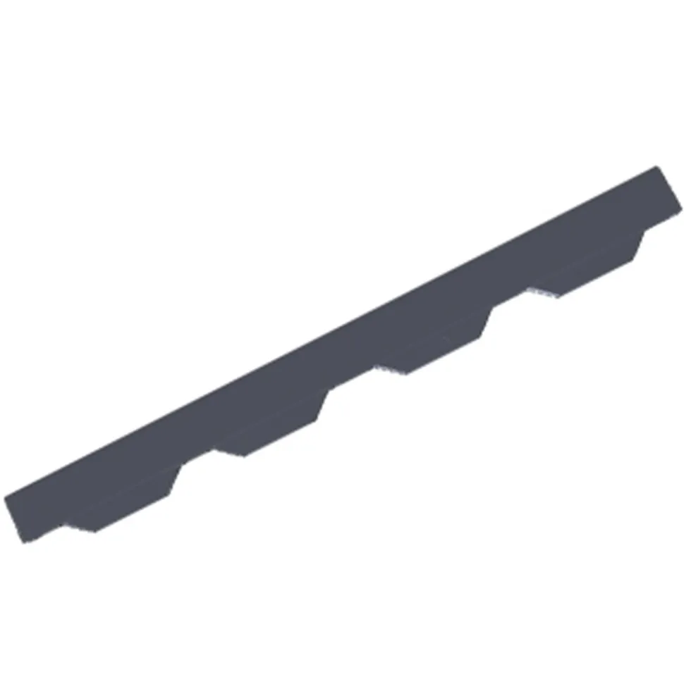 VersaCourt Outdoor Court Foundation Finish Edge 1.25 Inch 2x28 Inches