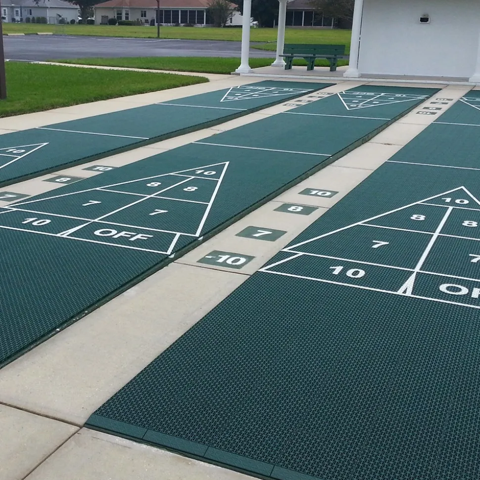 VersaCourt Outdoor Game Court Tile 3/4 Inch x 10.13x10.13 Inches