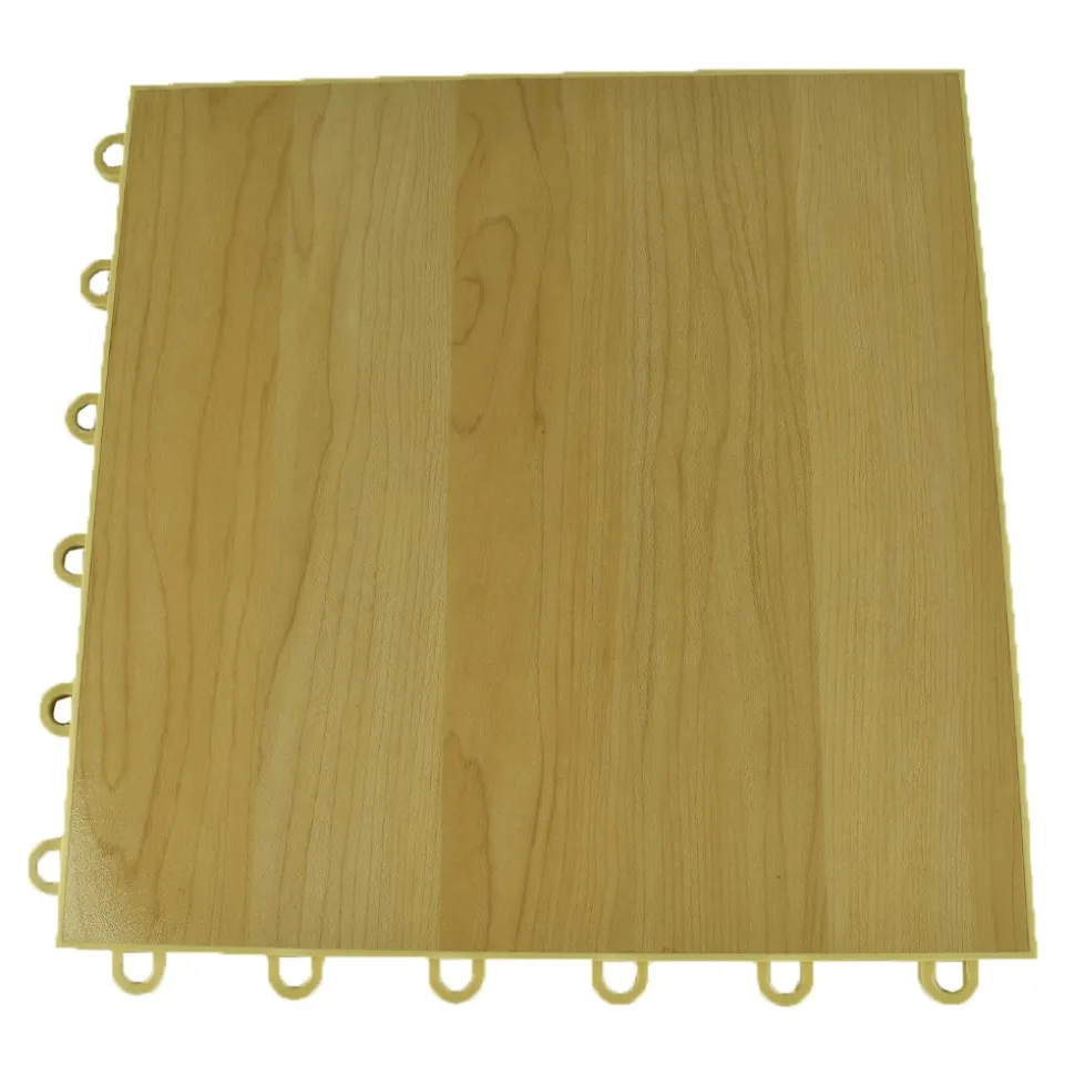 VersaCourt Pro Wood Grain Court Tile 1/2 Inch x 12x12 Inches