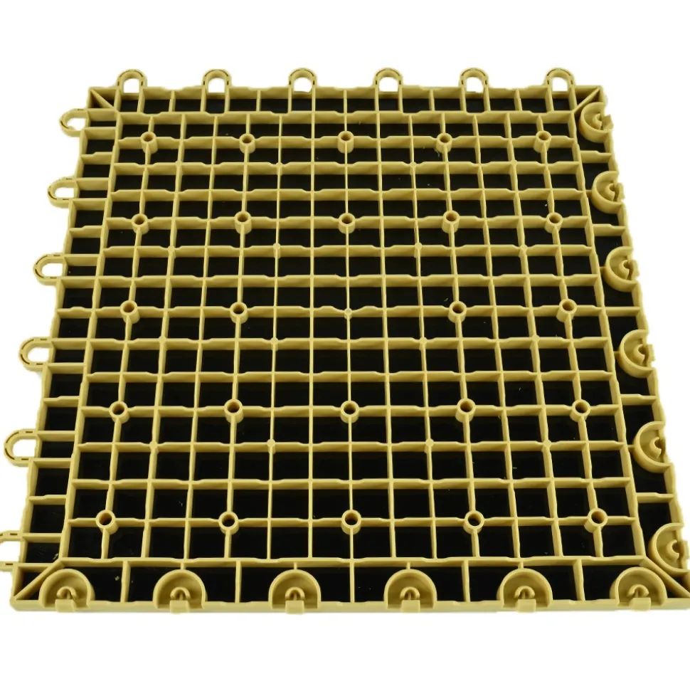 VersaCourt Pro Wood Grain Court Tile 1/2 Inch x 12x12 Inches
