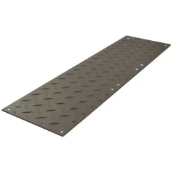 VersaMats Diamond-Versa Tread Black 1/2 Inch x 2x8 Ft.