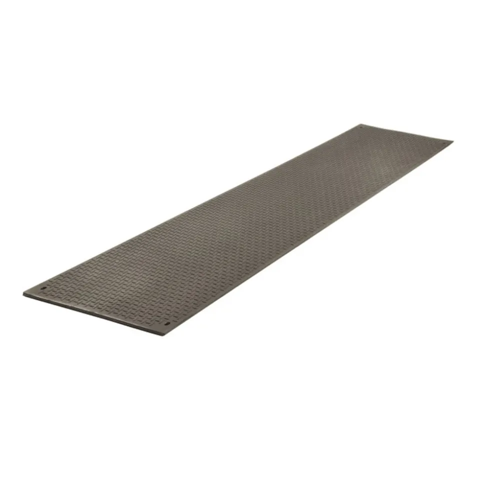 VersaMats Diamond-Versa Tread Black 1/2 Inch x 2x8 Ft.