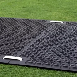 VersaMats Diamond-Versa Tread Black 1/2 Inch x 2x8 Ft.