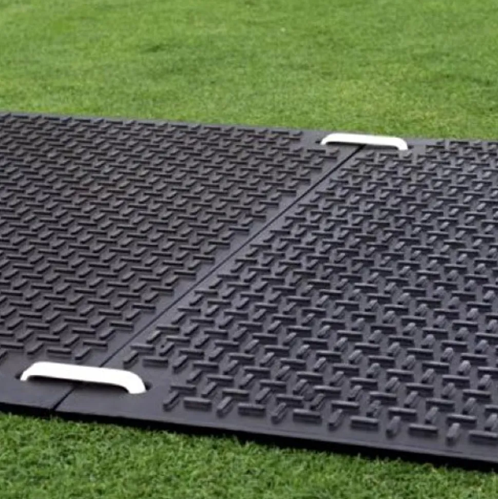 VersaMats Diamond-Versa Tread Black 1/2 Inch x 2x8 Ft.