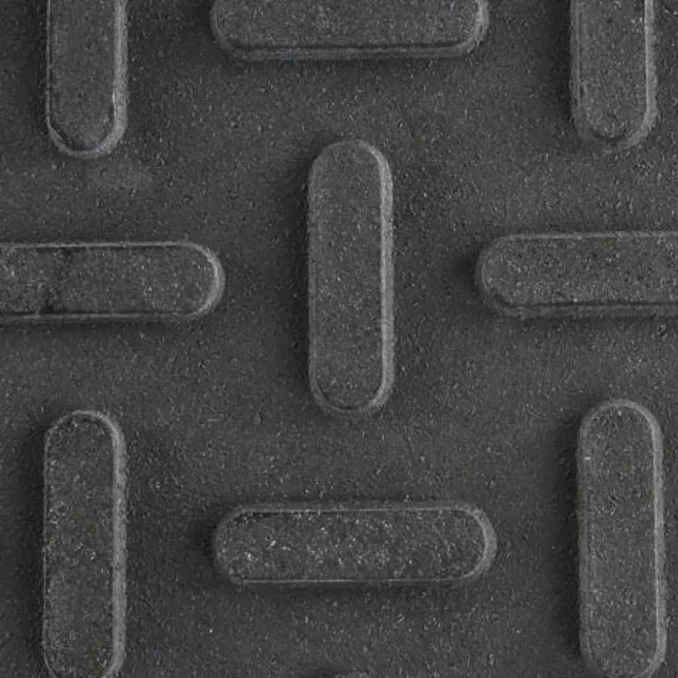 VersaMats Diamond-Versa Tread Black 1/2 Inch x 4x8 Ft.