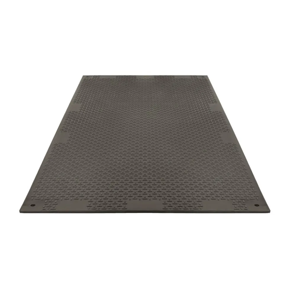 VersaMats Diamond-Versa Tread Black 1/2 Inch x 4x8 Ft.