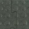 Washbay Button Top Rubber Mats 1/2 Inch 12x14 Ft Kit