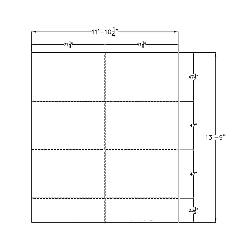Washbay Button Top Rubber Mats 1/2 Inch 12x14 Ft Kit