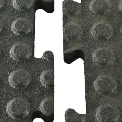 Washbay Button Top Rubber Mats 1/2 Inch 10x12 Ft Kit