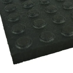 Washbay Button Top Rubber Mats 1/2 Inch 10x12 Ft Kit