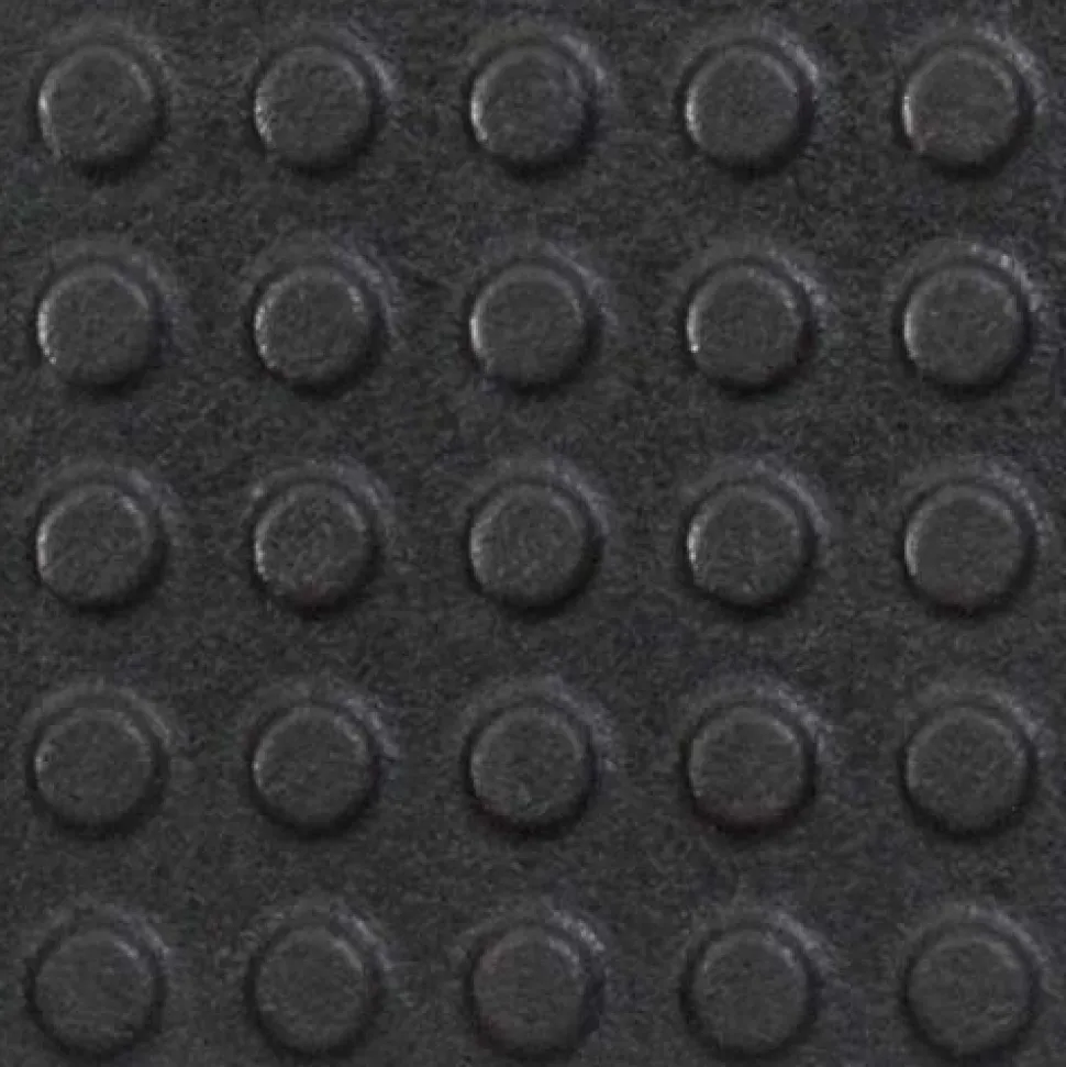 Washbay Button Top Rubber Mats 1/2 Inch 10x12 Ft Kit