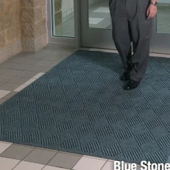 Waterhog Fashion Diamond Indoor Outdoor Entrance Mat Cleated Back 35x118 inches