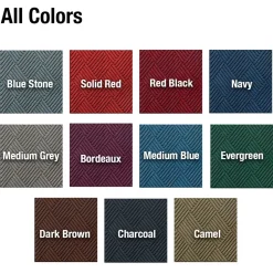 Waterhog Fashion Diamond Indoor Outdoor Entrance Mat Cleated Back 35x118 inches