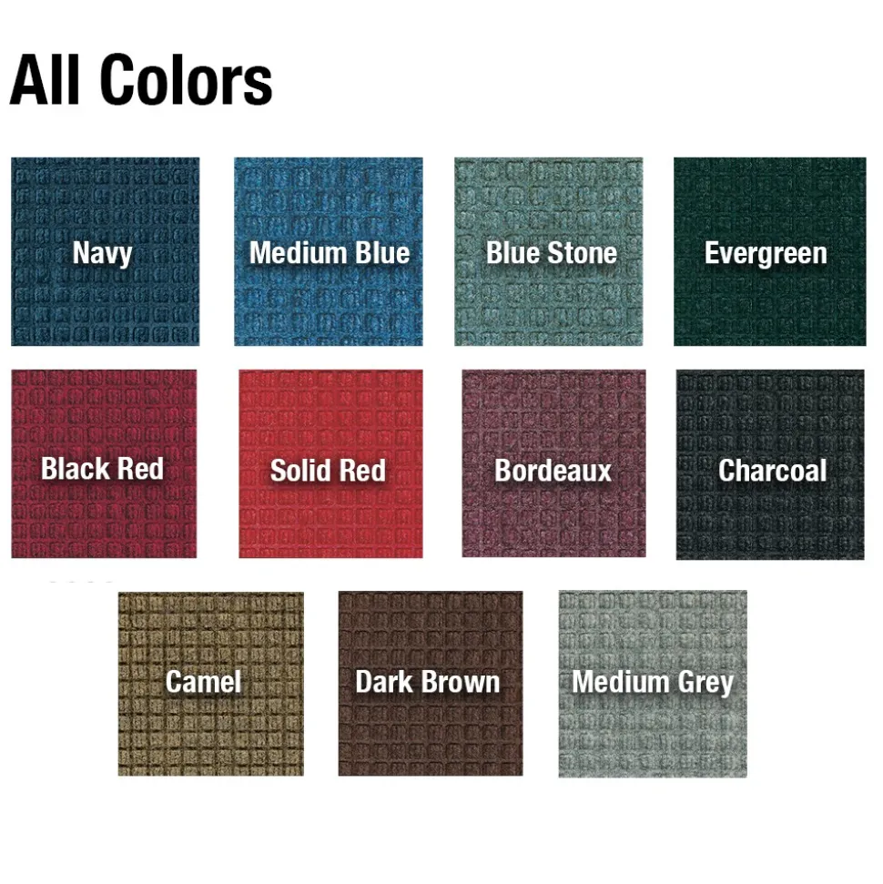 Waterhog Fashion Indoor Outdoor Entrance Mat Smooth Back 35 x 142 inches