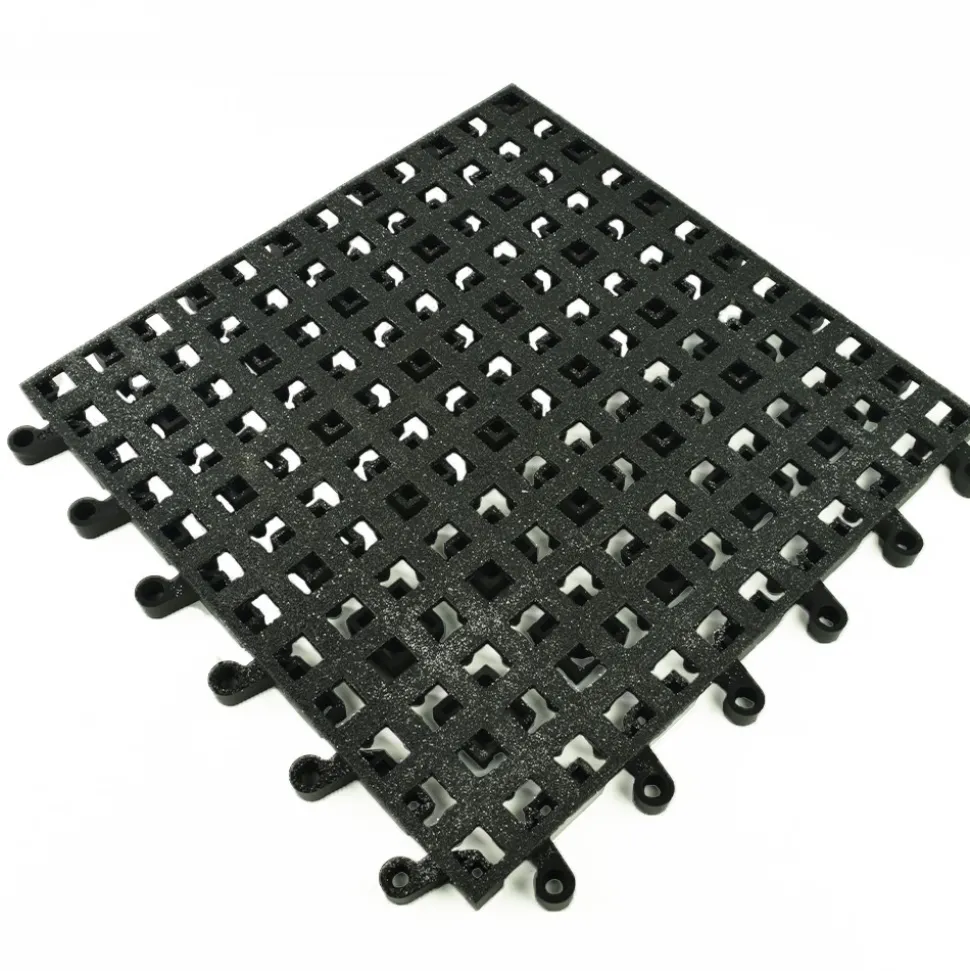 Wearwell ErgoDeck General Purpose Open with Gritshield 18x18 Inch Tile Case of 10
