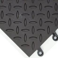 Wearwell ErgoDeck MAX Diamond Tile 7/8 Inch x 18x18 Inches Case of 10