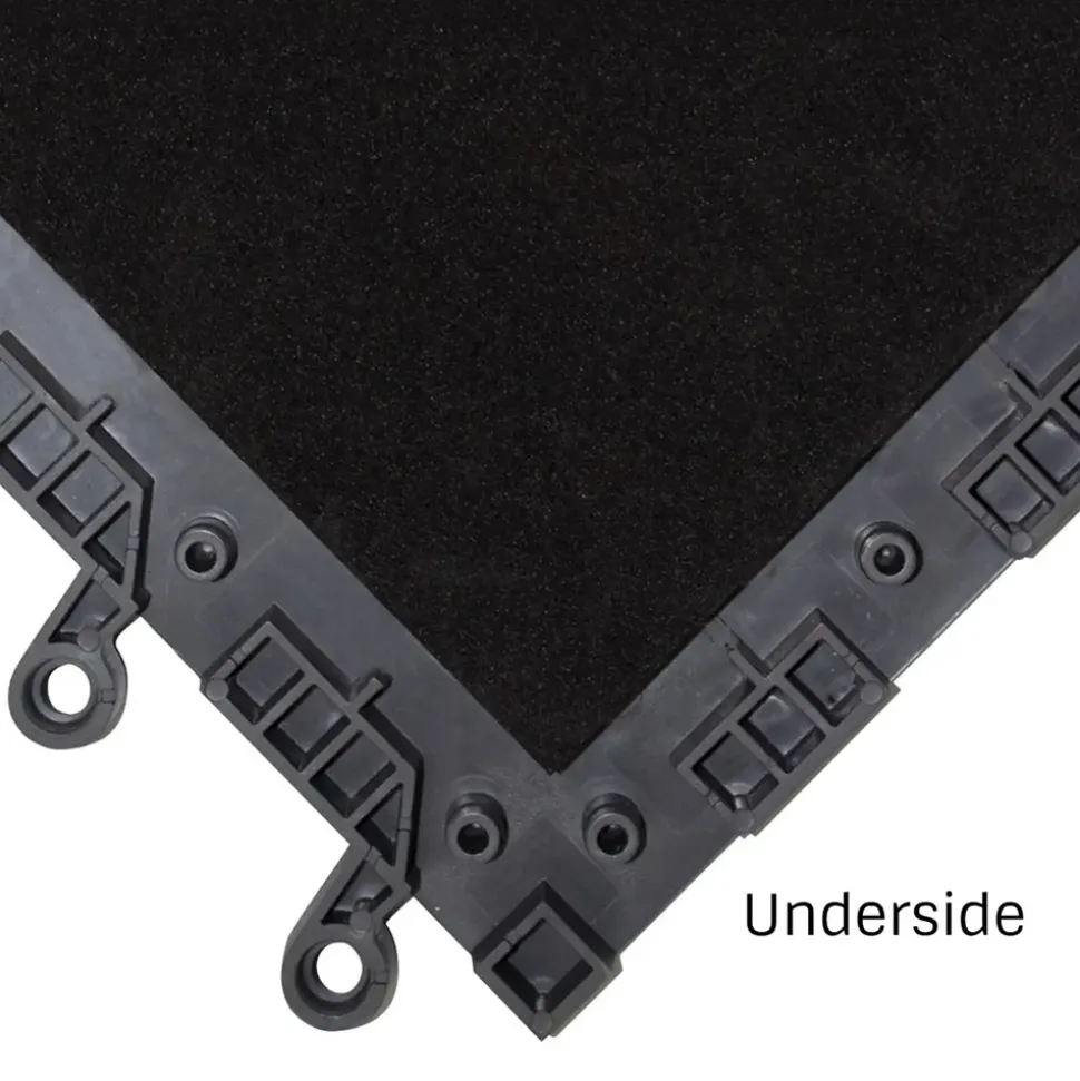 Wearwell ErgoDeck MAX Geometric Tile 7/8 Inch x 18x18 Inches Case of 10