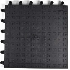 Wearwell ErgoDeck MAX Geometric Tile 7/8 Inch x 18x18 Inches Case of 10