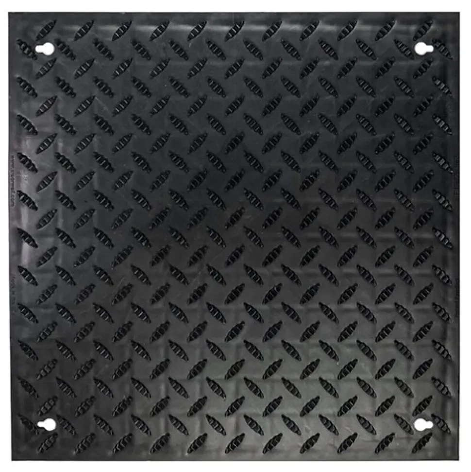 Wearwell Foundation Platform System Diamond-Plate 12Hx36Wx36L Inch Kit