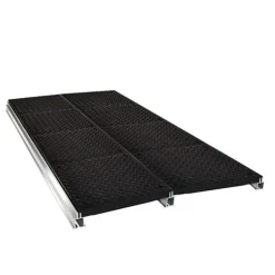 Wearwell Foundation Platform System Diamond-Plate 4Hx18Wx36L Inch Kit