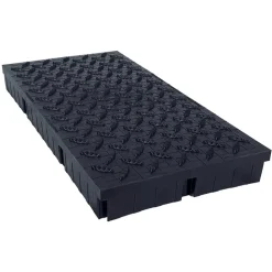 Wearwell Foundation Platform DIY Diamond-Plate Tile 2 Inch x 9x18 Inch