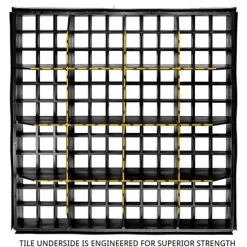 Wearwell Foundation Platform System Open 8Hx18Wx18L Inch Kit