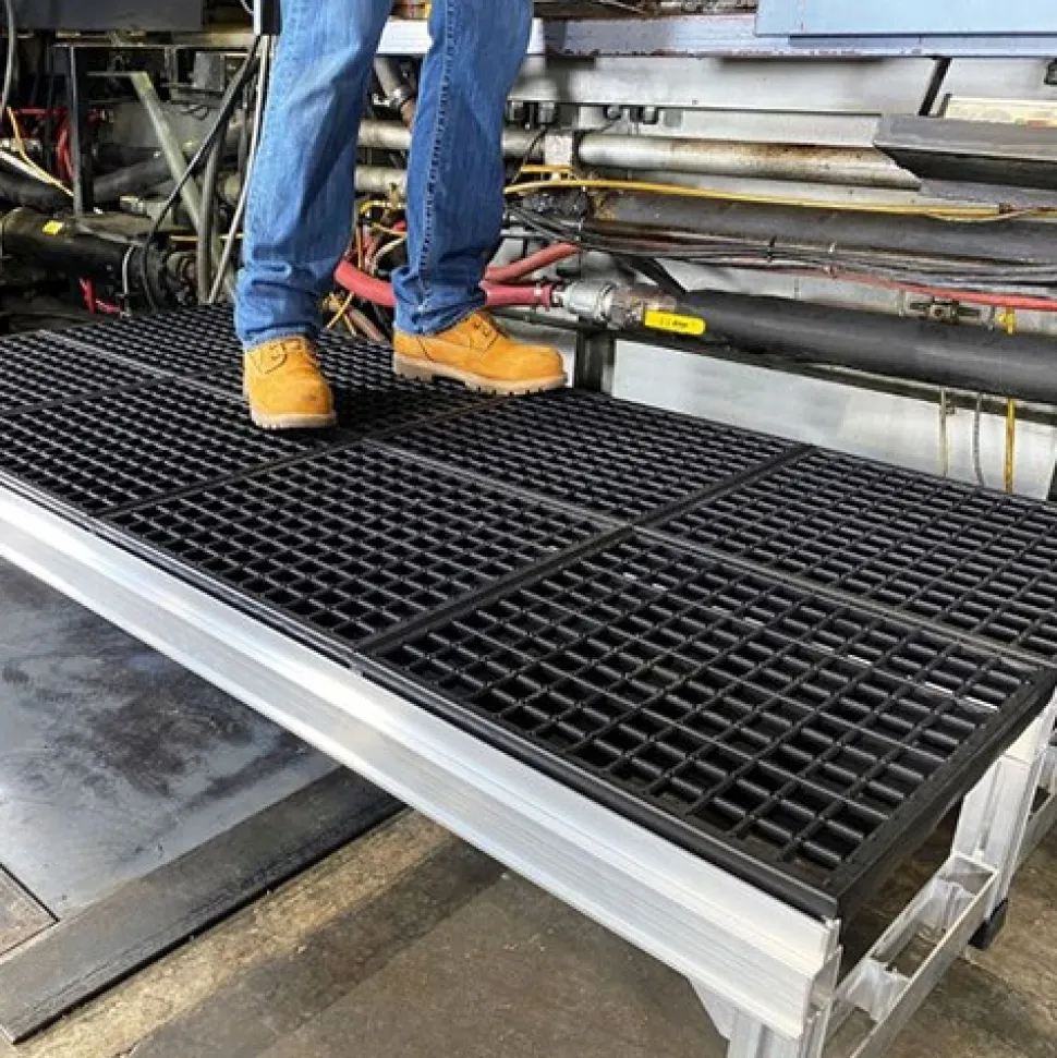 Wearwell Foundation Platform System Open 8Hx18Wx54L Inch Kit