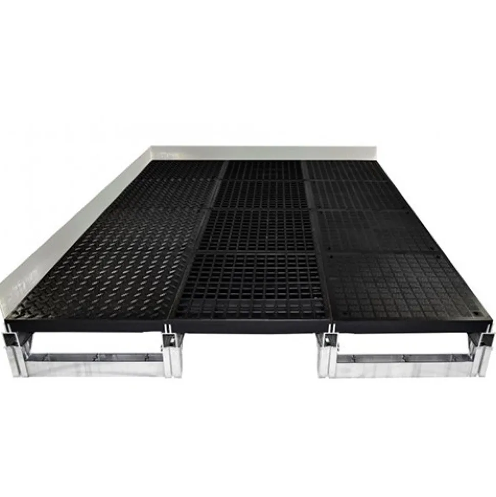 Wearwell Foundation Platform System 6 Ft Toe plate