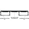 Wearwell Foundation Platform System Smooth 4Hx18Wx54L Inch Kit
